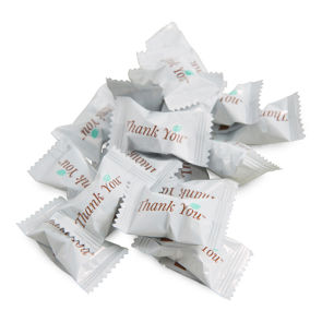 Candy Mint Butter White Thank You