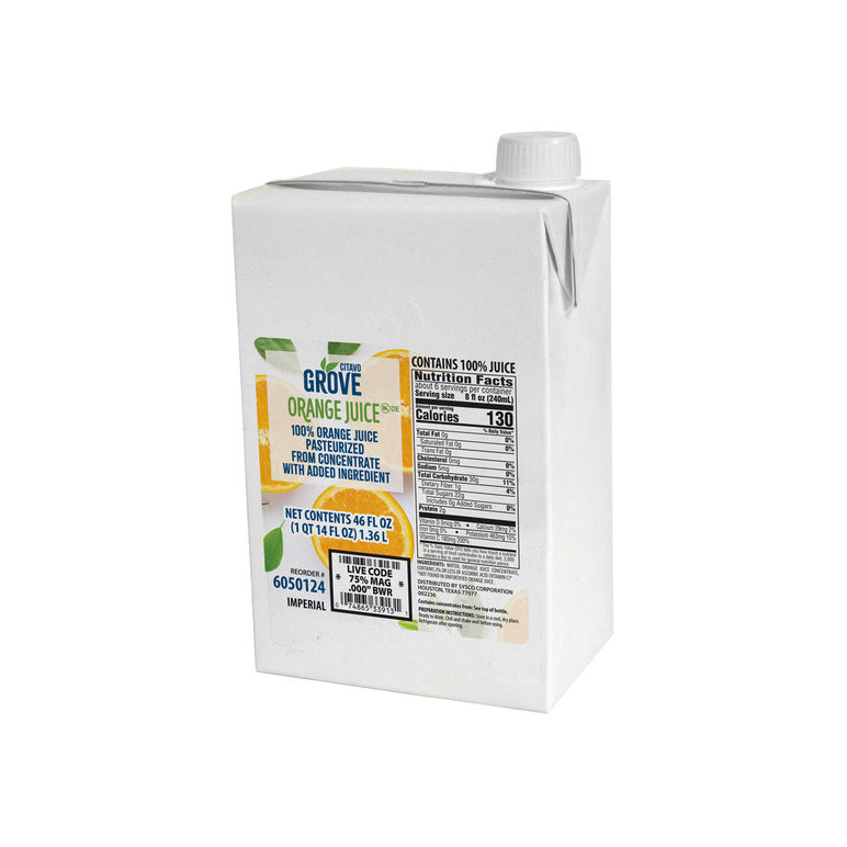 Juice Orange 100% Aseptic