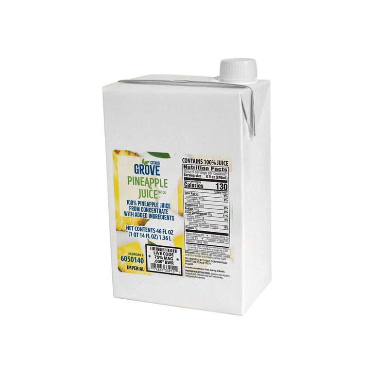 Juice Pineapple 100% Aseptic