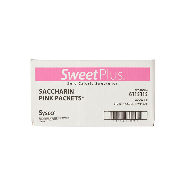 Sugar Substitute Packet Pink
