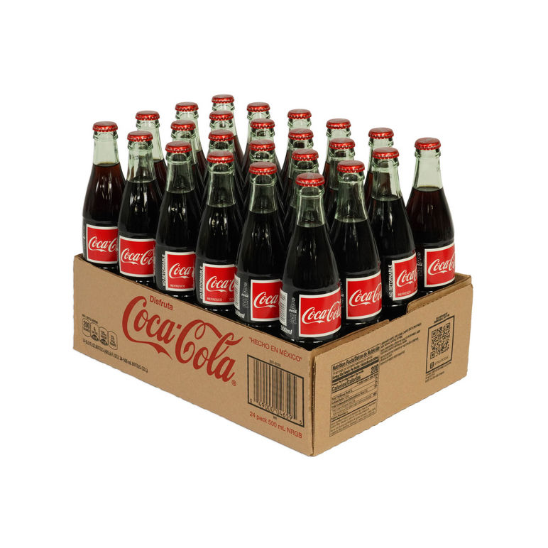 Soda Coke Mexico Glass Bottle Non Returnable