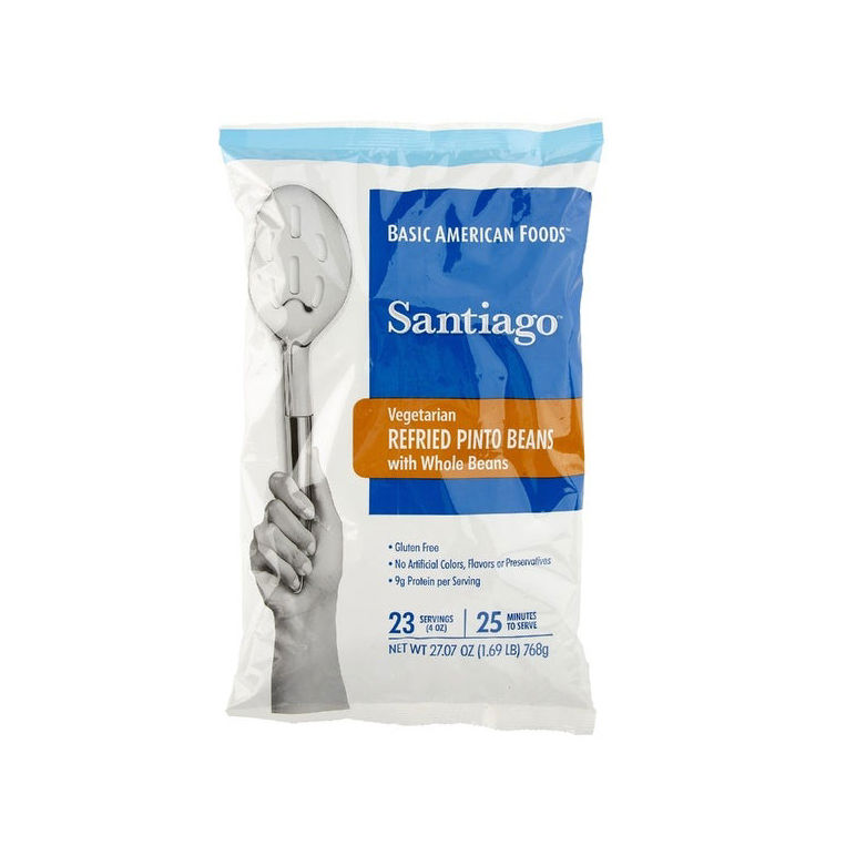 Bean Refried Vegetarian With Whole Beans