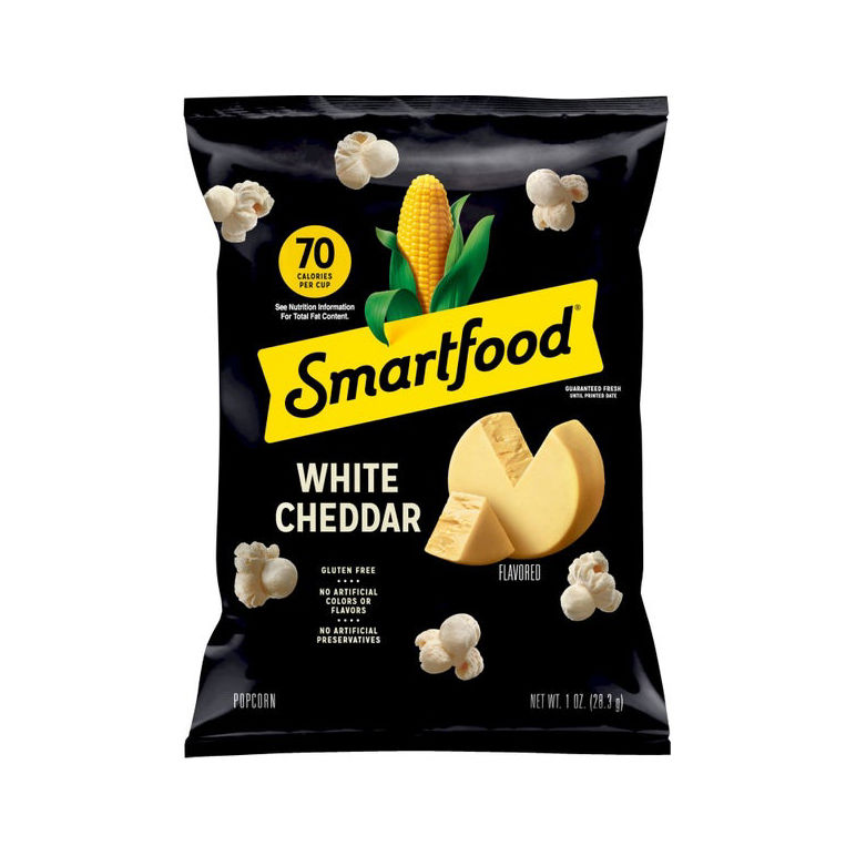 Popcorn Cheddar White Large Single Serving