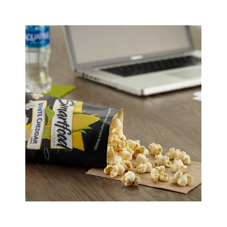 Popcorn Cheddar White Large Single Serving