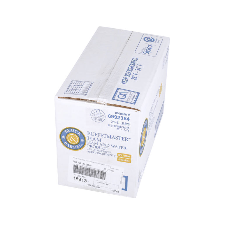 Ham Buffet Master Boneless Ham & Water 32%