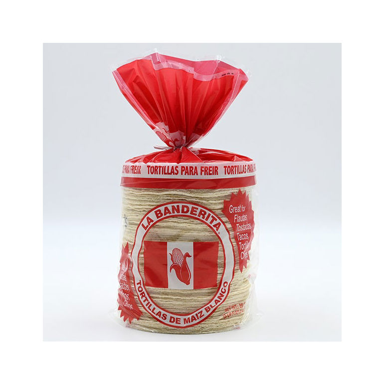 Tortilla Corn White 6 Inch Fry