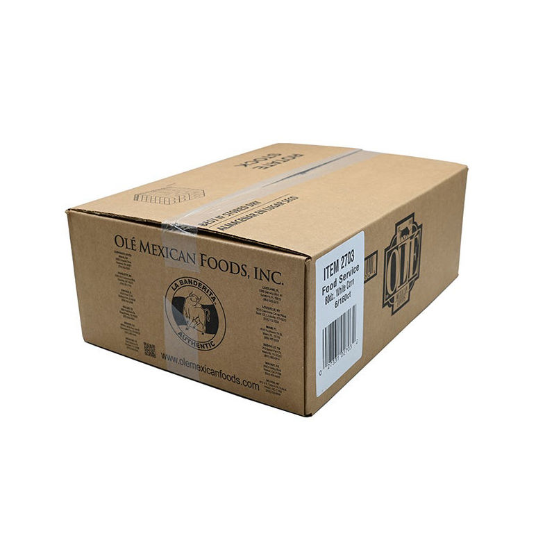 Tortilla Corn White 6 Inch Fry