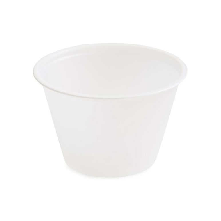 Cup Plastic Translucent Portion 4 Ounce