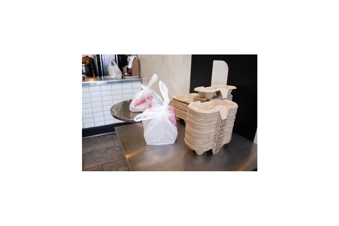 Bag Plastic T-shirt 11.5x6.5x21 "thank You"