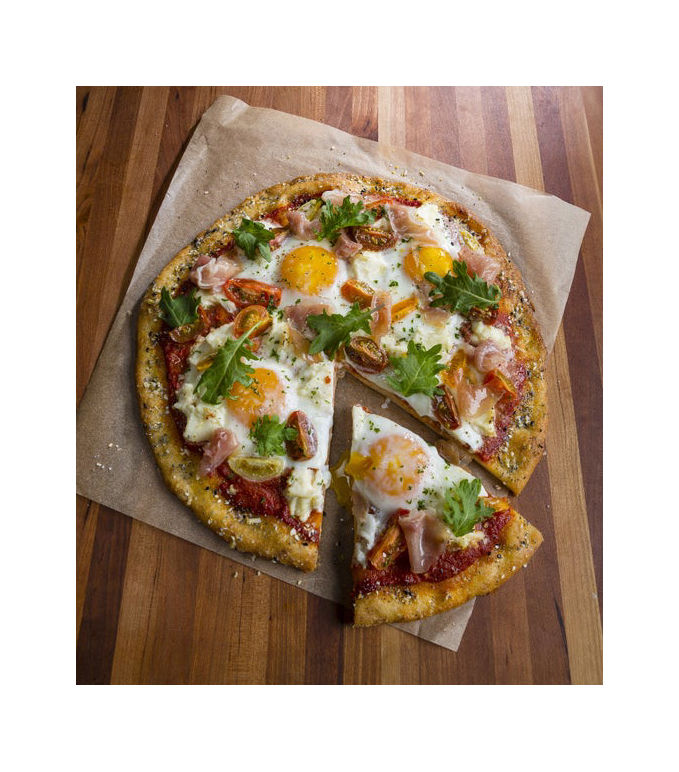 Pizza Crust Par Baked Cauliflower Plant Based