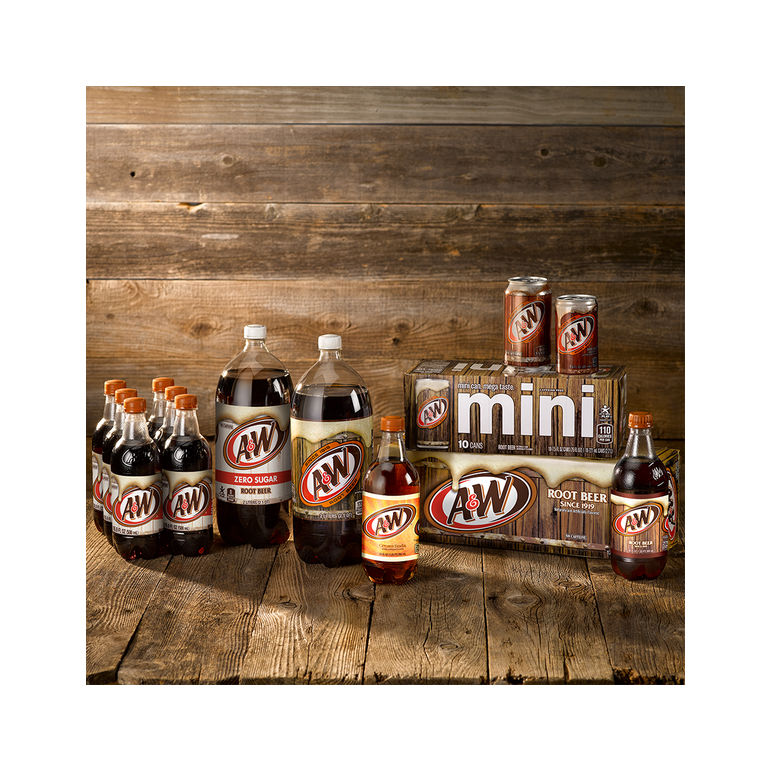 Soda Root Beer Aluminum Can