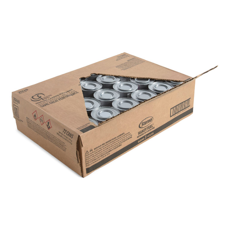 2 Hour Sterno Handy Fuel Methanol Gel Chafing