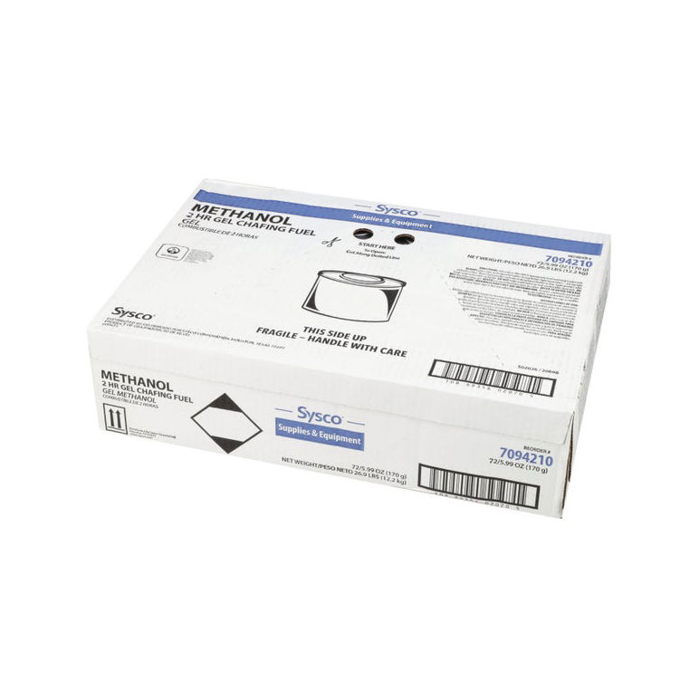 Fuel Canned Methanol Gel Chafing Dish Fuel 2 H