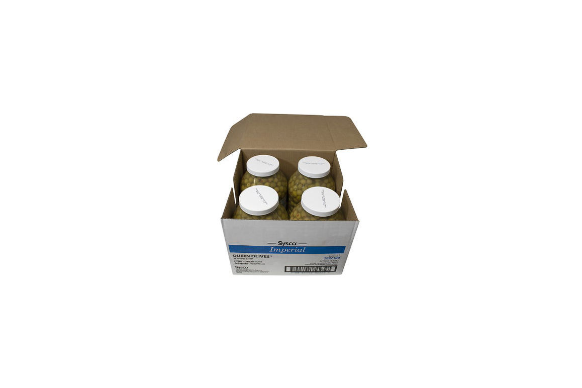 Olives Green Queen Pitted 100/120 Count