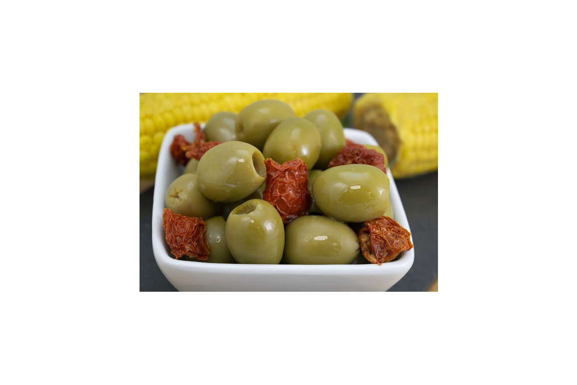 Olives Green Queen Pitted 100/120 Count