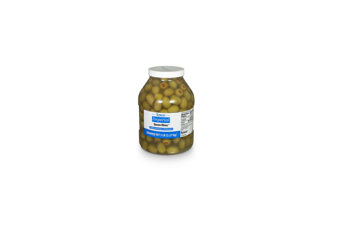 Olive Green Queen Gordal Stuffed Pimento 100/1