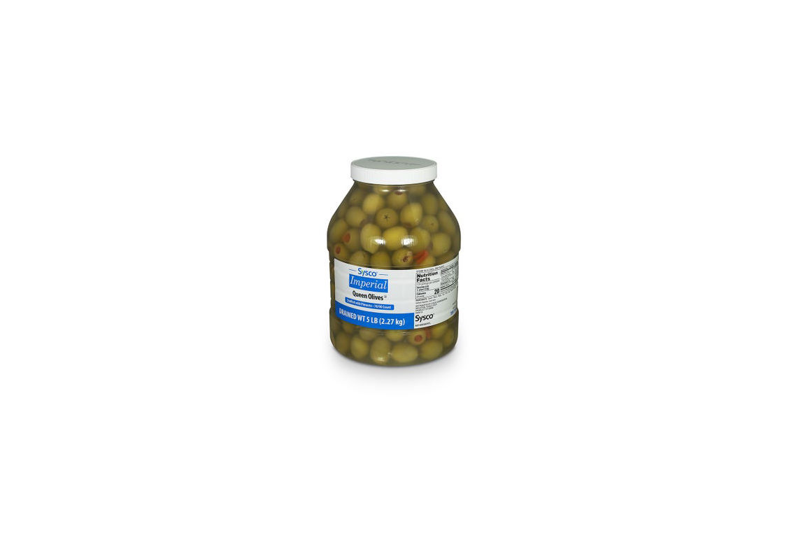 Olive Green Queen Gordal Stuffed Pimento 70/90