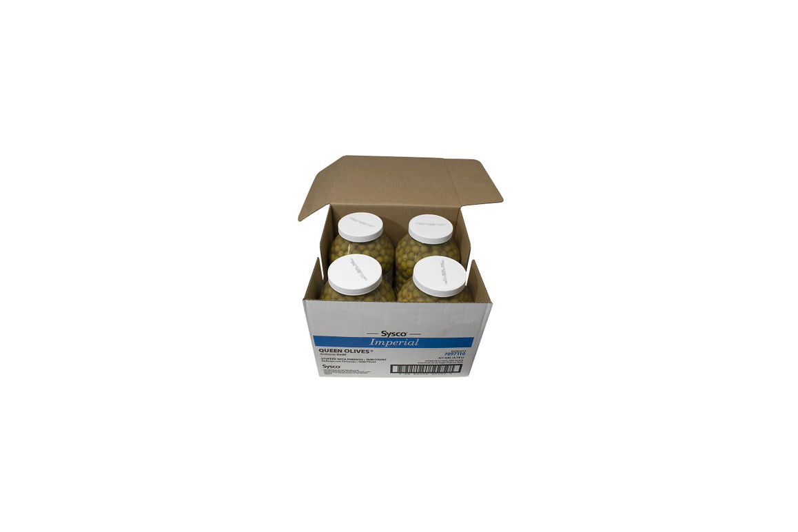 Olive Green Queen Gordal Stuffed Pimento 70/90