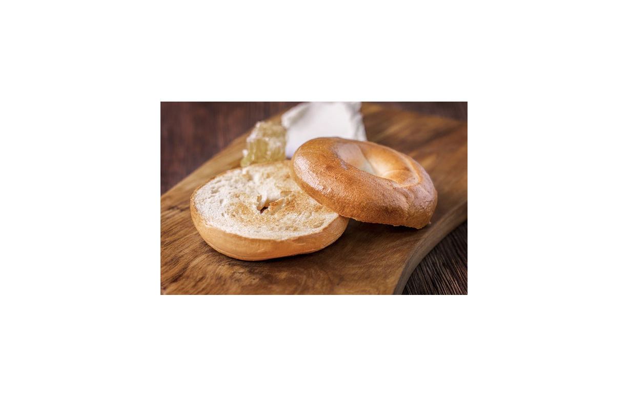 Bagel Plain Sliced 3 Ounce