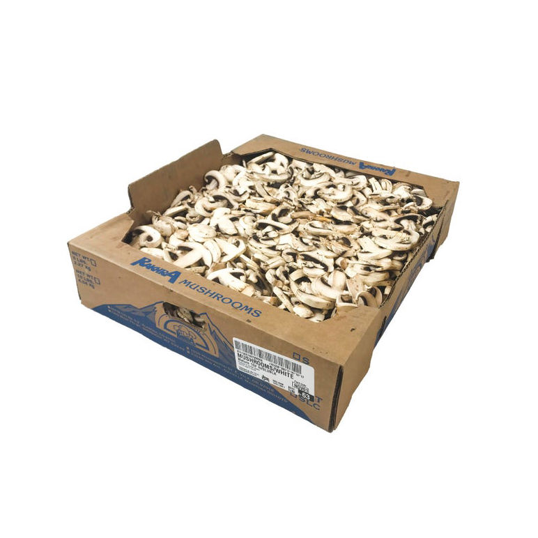 Mushroom Sliced Foodservice #2 Fresh