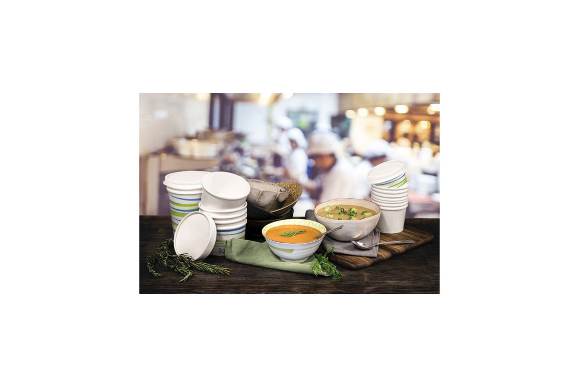 Container Paper 16 Ounce Round Paper Lid