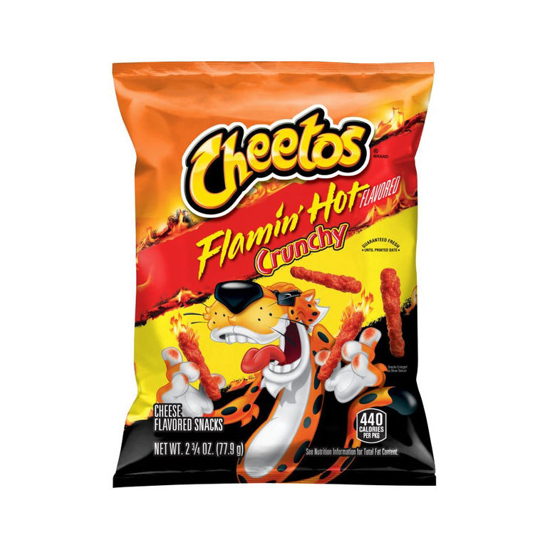 Snack Cheese Crunchy Hot Xvl