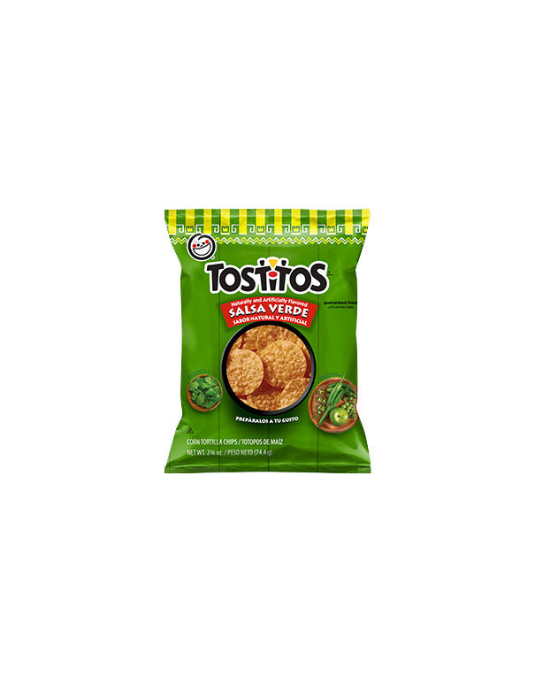 Chip Tortilla Rounds Salsa Verde Xvl