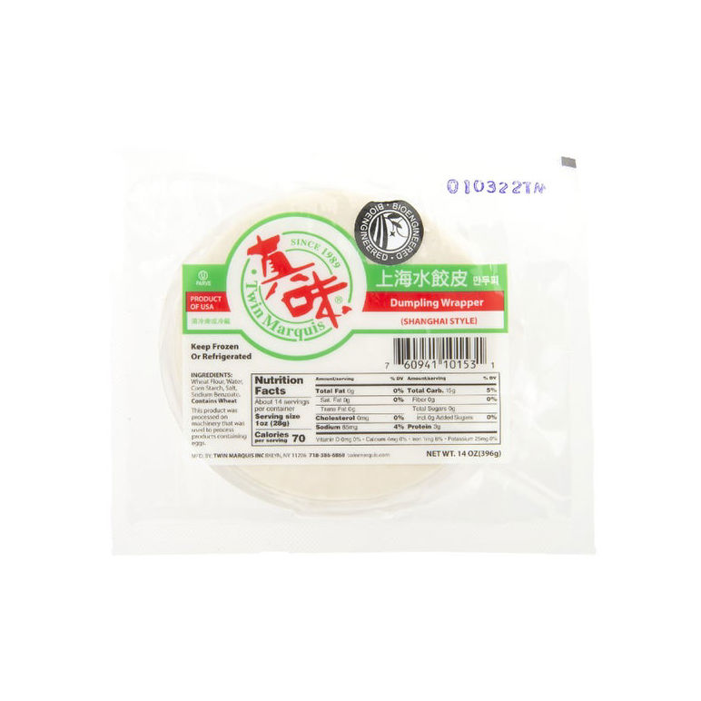 Dumpling Wrapper Shanghai Style