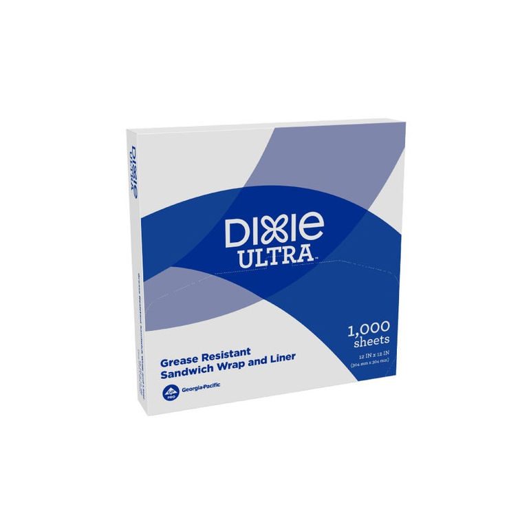 Wrap Paper White Grease Resistant 12 X 12 5/10