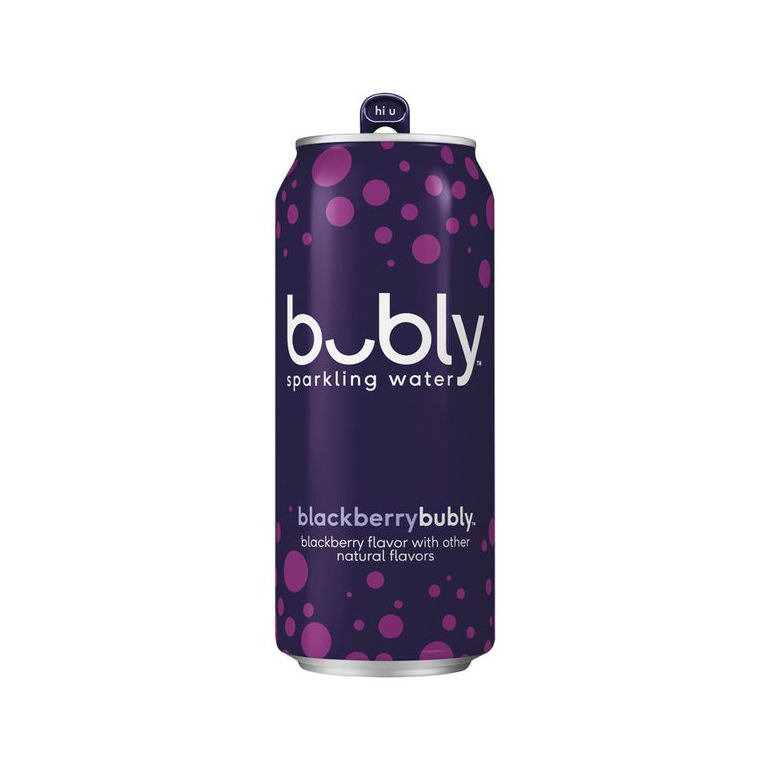 Water Sparkling Blackberry Can