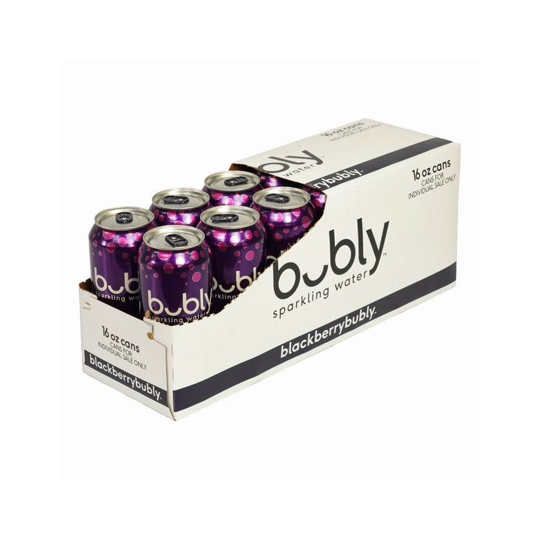 Water Sparkling Blackberry Can