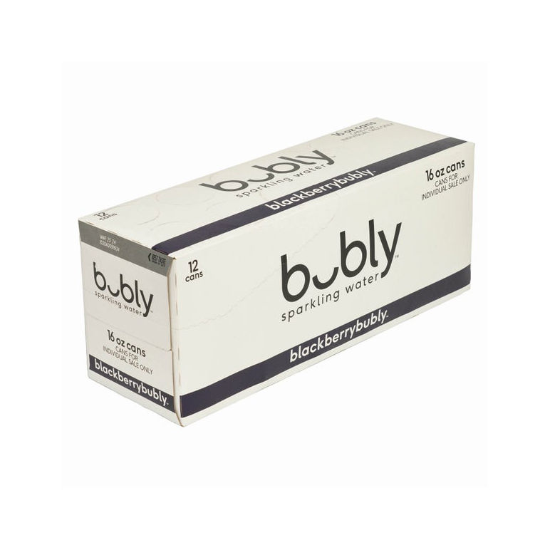 Water Sparkling Blackberry Can