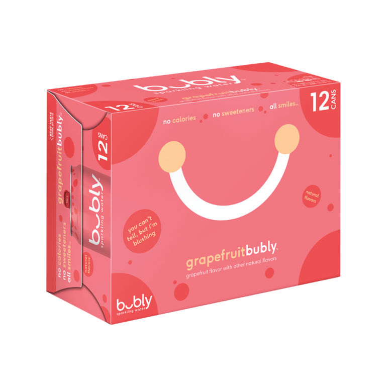 Water Sparkling Grapefruit Can