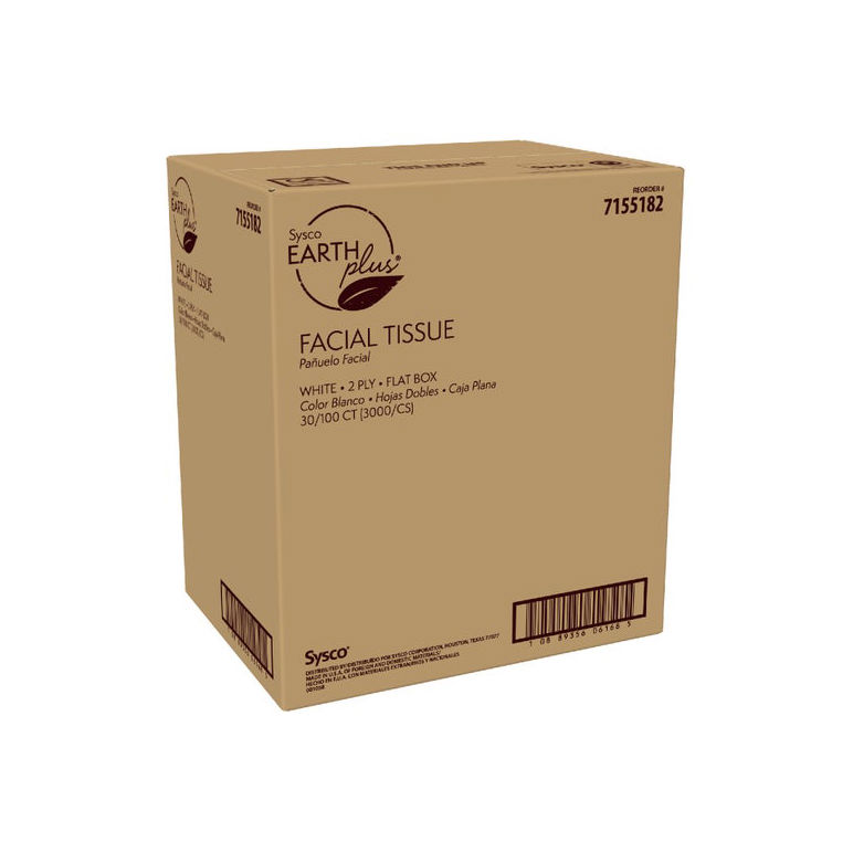 Facial Tissue Flat Box 2 Ply