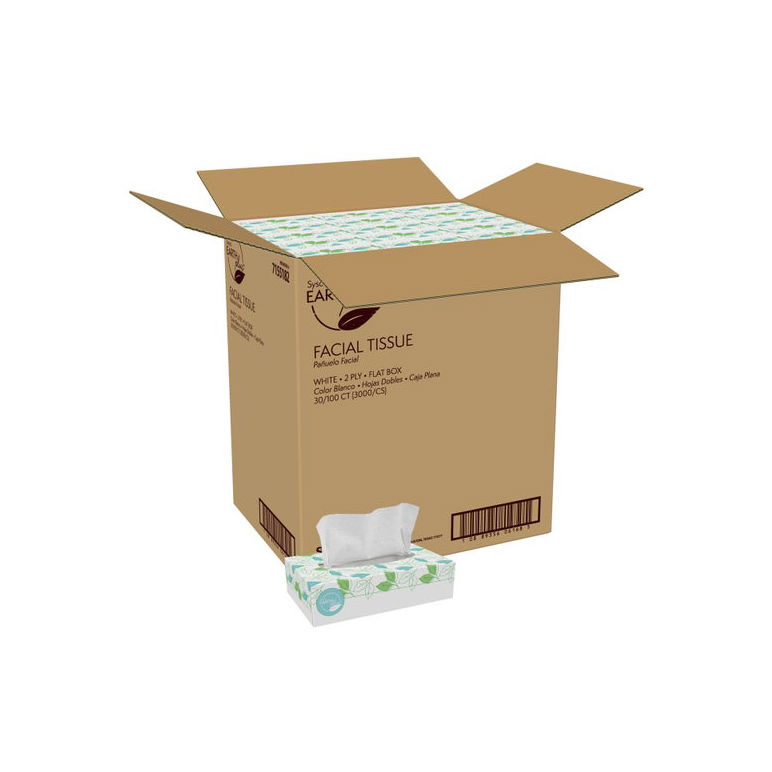 Facial Tissue Flat Box 2 Ply
