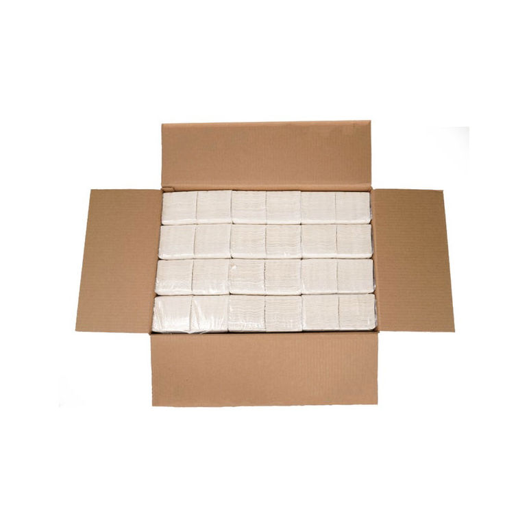 Napkin Dinner 16 X 15 Inches 2-ply White 1/8 F