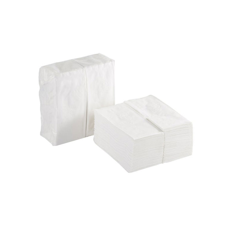 Napkin Dinner 16 X 15 Inches 2-ply White 1/8 F