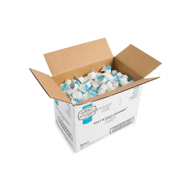 Creamer Half And Half Portion Control Aseptic