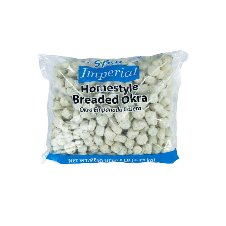 Okra Cut Breaded Individually Quick Frozen