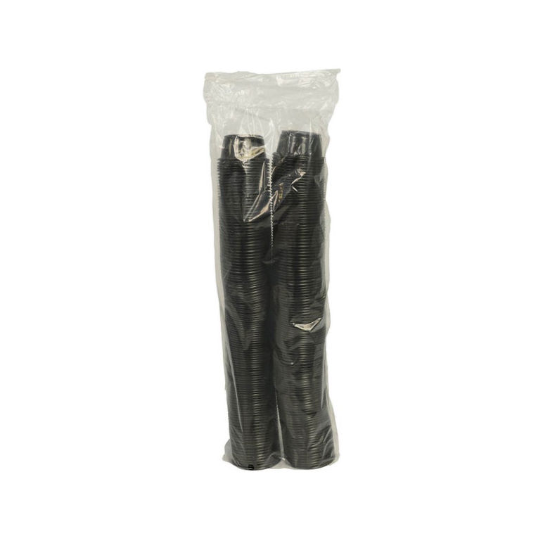 Black Plastic Cup 2Oz 2500Ct