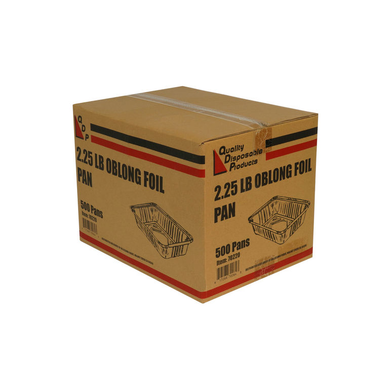 Aluminum Oblong Container 2.25Lb 500Ct