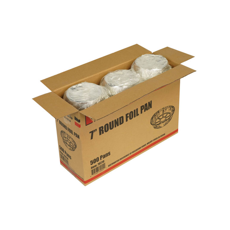 Round Aluminum Pan 7" 500Ct