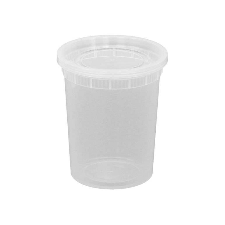 Clear Deli Container with Lid 32oz