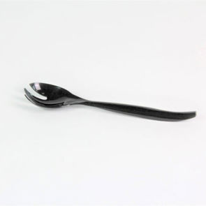 Fork Plastic Serving Black 10 Inches