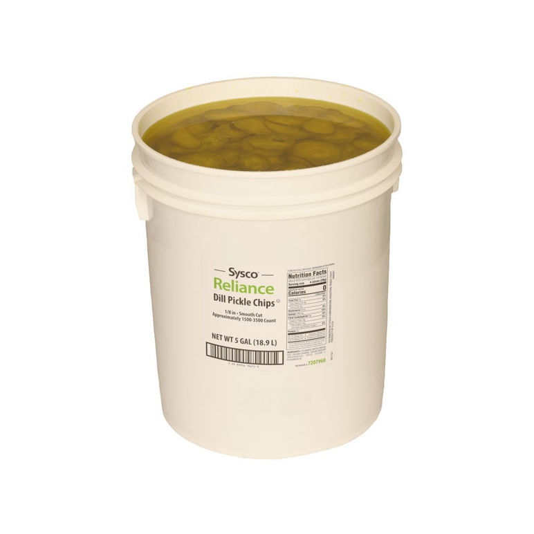 Pickle Dill Chip 1/8 Sc