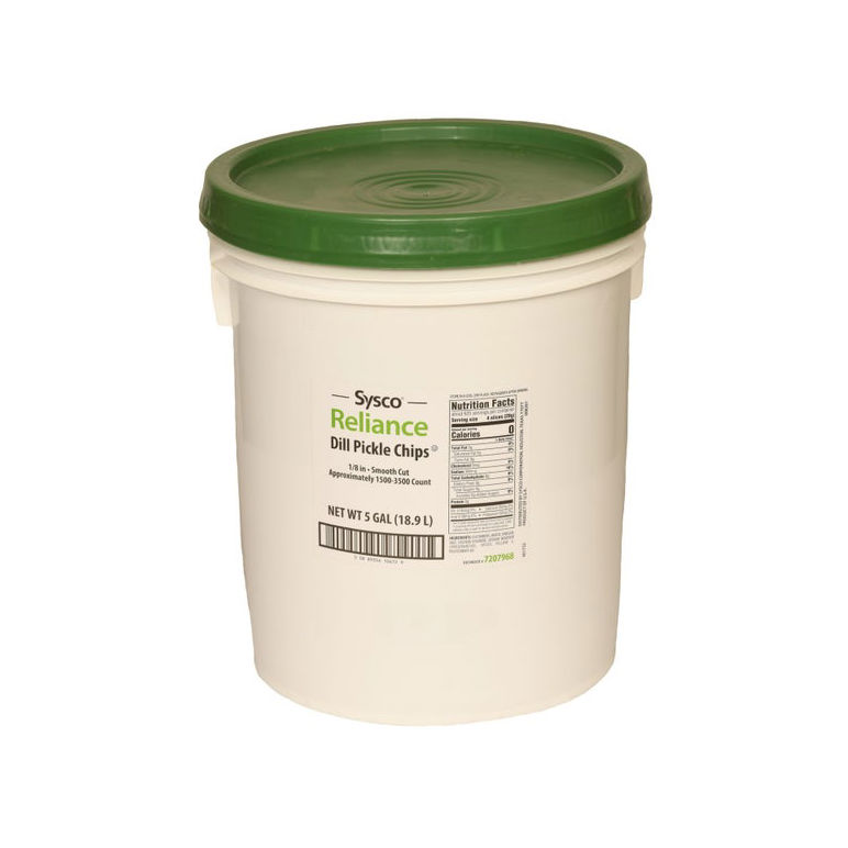 Pickle Dill Chip 1/8 Sc