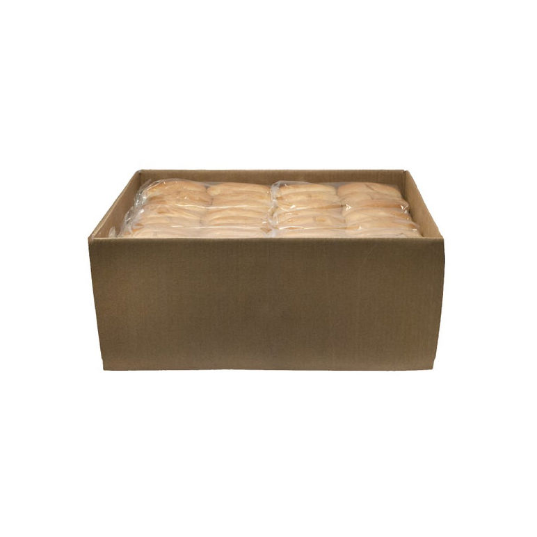 Bun Hot Dog White 5.5 Inches Hinged