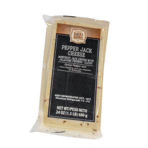 Cheese Pepper Jack Slice 8/24 Ounces