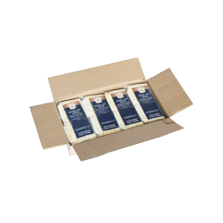 Cheese Pepper Jack Slice 8/24 Ounces