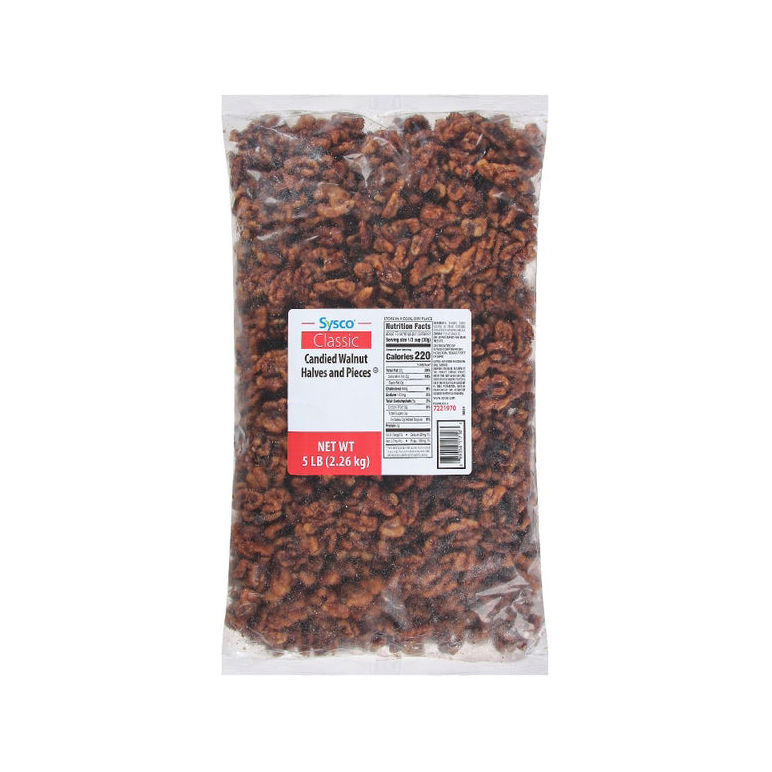 Walnut Halves And Pieces Candied